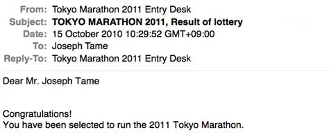 tokyo marathon lottery odds|How to Enter the Tokyo Marathon Lottery .